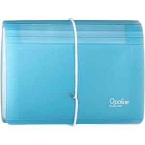 OPALINE Папка за хармоника opaline dl 13 бр. гума синя 2-490 (2-490)