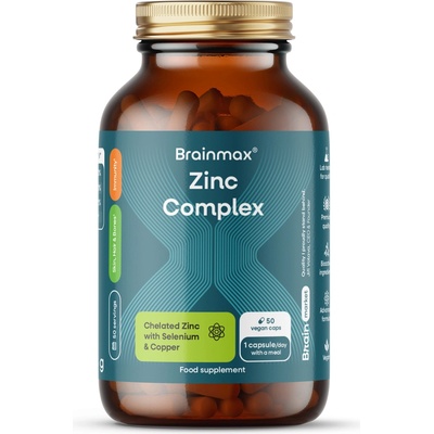 BrainMax Zinc Complex 50 kapslí