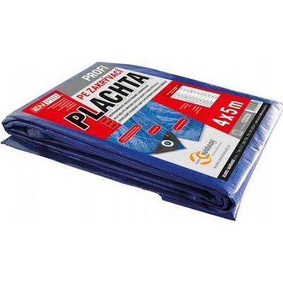 LEVIOR Profi Zakrývacia plachta 140g/m² 4x5 m modrá/strieborná