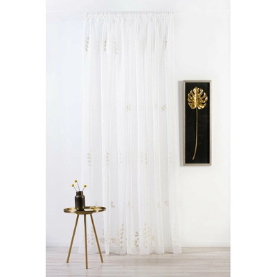 Krémová záclona 140x245 cm Melissa – Mendola Fabrics