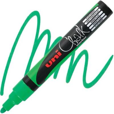 Uni PWE-5M Chalk fluo zelená