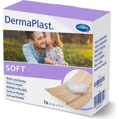 DERMAPLAST SOFT 4 cm x 5 m 1 ks