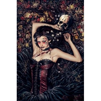 Plagát - Skull girl