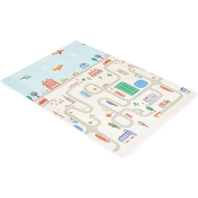 Moni Сгъваемо термо килимче за игра от ХРЕ пяна - roads (110285)