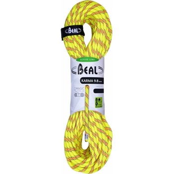 Beal Единично въже Beal Karma 9.8 Single rope - Yellow - размер 60 m (308-0220-0213)