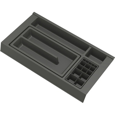 GOLLINUCCI Kúpeľňový organizér s príslušenstvom 450mm 241x422x53mm antracit 10900302