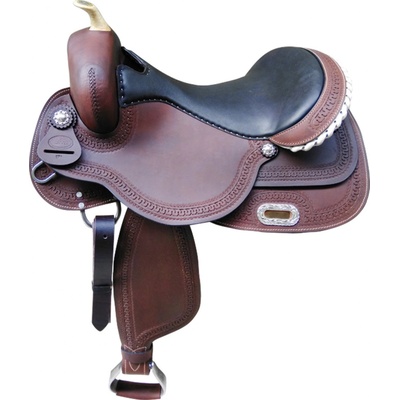 Denver Sedlo westernové Quarter reiningové hnědé – Zboží Mobilmania