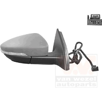 Vonkajżie spätné zrkadlo VAN WEZEL 5740808