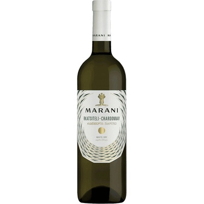Marani Rkatsiteli-Chardonnay bílé suché 2022 13,5% 0,75 l (holá láhev)