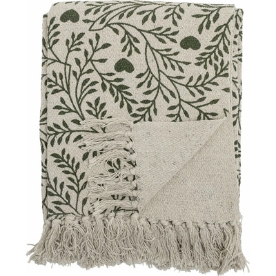 Bloomingville Prehoz z recyklovanej bavlny Maribelle Green 160 x 130 cm
