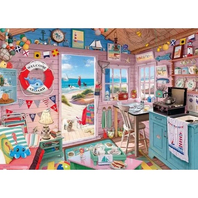 Ravensburger - Puzzle A hut on the beach - 1 000 piese