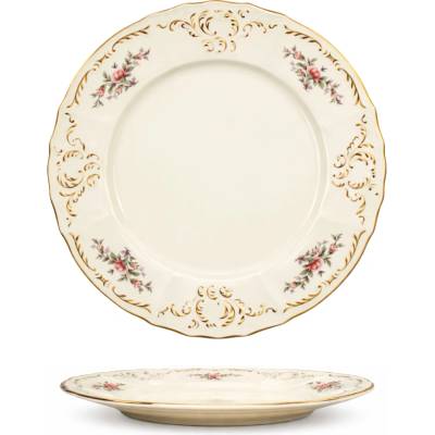 Thun 1794 Bernadotte talíř mělký ivory zámecká 250 mm