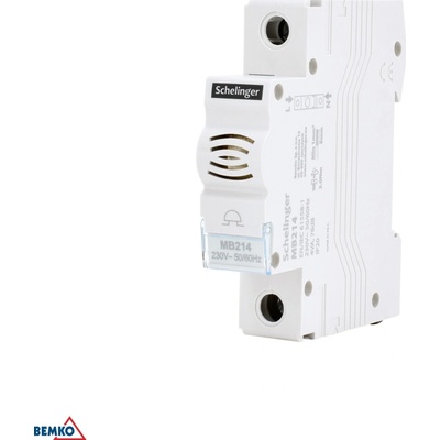 Modulový zvonček na DIN lištu 230 V Schelinger BM-A20-MB214