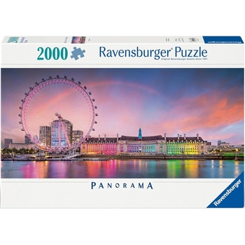 Ravensburger Панорамен пъзел Ravensburger от 2000 части - Прекрасен Лондон (12000805)
