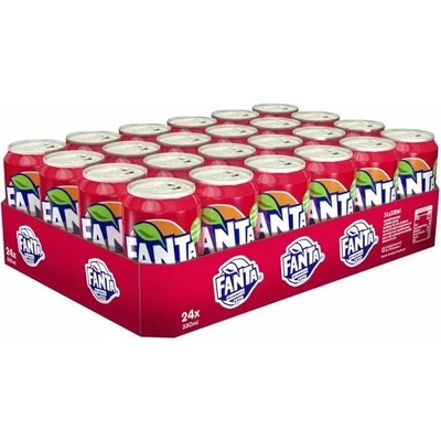 Fanta jahoda a kiwi 24 x 330 ml