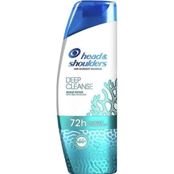 Head & Shoulders Deep Cleanse Scalp Detox with Sea Minerals šampón na vlasy proti lupinám 300 ml
