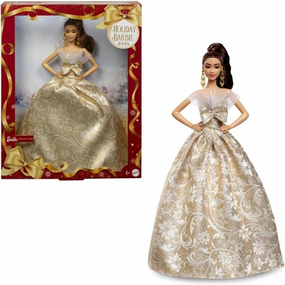 Mattel Barbie Sběratelská VÁNOČNÍ 2025 JBH98