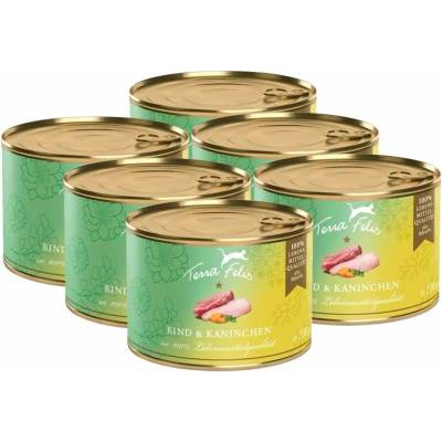 Terra Felis Beef & Rabbit 6 x 200 g