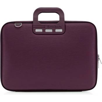Bombata Чанта за лаптоп Bombata Wave E00863-27, до 16" (40.64cm), 3 отделения за документи, лилава (E00863-27)
