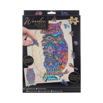 GRAFIX Obrysové Sova 130 dielov