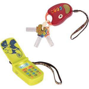 B. Toys Игрален комплект B. Toys - Телефон и ключове със звук и светлина (BTBX2367Z) - ozone