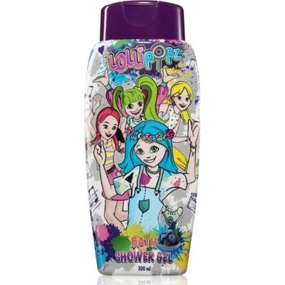 Lollipopz Magic Bath Bath & Shower Gel sprchový a kúpeľový gél pre deti 3 y+ 300 ml