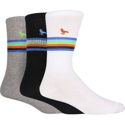 Modern Amusement Чорапи Modern Amusement Men's Hancock Crew Socks - Blk Grey White