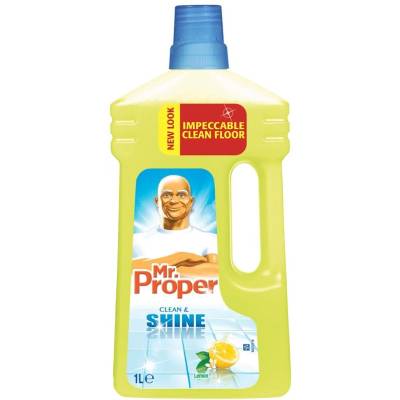 Mr. Proper Препарат за почистване, универсален, лимон, 1 L