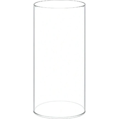 Skleněný válec cylindr trubice borosilikát 100/3/100 mm