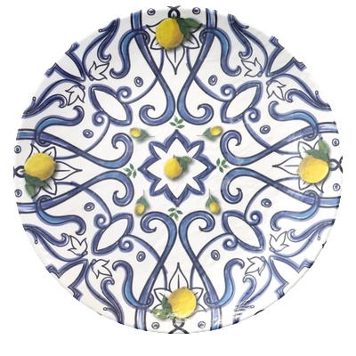 Kulsan KN-TILDA-GENOVA-Плато кръгло Ø40xh3, 9cm (11940. CW. GEN) (013714)