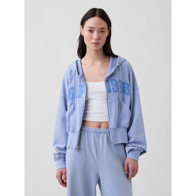 GAP Oversize mikina s logom 1969 Modrá