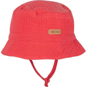 Pure Pure Детска шапка Pure pure Kids' Tie-Up Hat Muslin Hat - Strawberry - размер 49 cm (904-3864-0414)