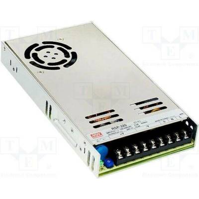 MEAN WELL RSP-320-48 Napájecí zdroj: spínaný; k vestavbě,modulový; 321,6W; 48VDC; 6,7A