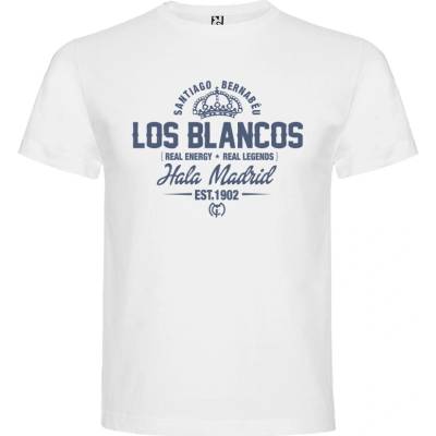 Superfutbal detské tričko los Blancos biela