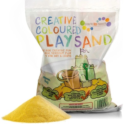 Science Цветен пясък за игра 5 кг. Жълто