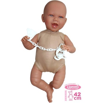 Llorens 740S NEW BORN 2 в 1 - реалистична бебешка кукла със звуци и меко текстилно тяло