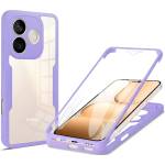 Techsuit Калъф за Honor 600 Lite - ColorVerse 360 Series + протектор - Techsuit - Лилав