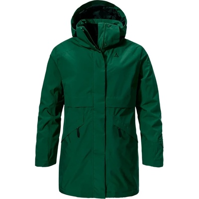 SCHÖFFEL Дамско палто Schöffel Women's Insulated Parka Malkay Coat - Dark Jade - размер 48 (EU) (102-4710-0218)