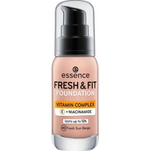 Essence Fresh & Fit Tekutý make-up 40 Fresh Sun Beige 30 ml