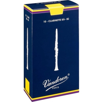 Vandoren Classic Blue Bb-Clarinet 3.5 Тръстикова пластинка за кларинет (CR1035-10KS)