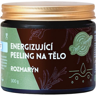 Pure Harmony energizující peeling na tělo ve skle rozmarýn 300 g