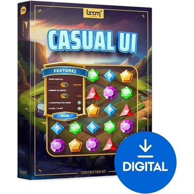 BOOM Library Casual UI CK (Дигитален продукт)