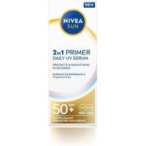 Nivea Sun Праймер за лице 2в1 със серум SPF50+ 30 ml
