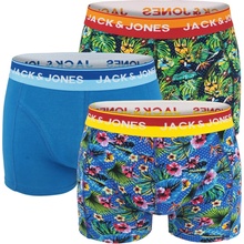 Jack & Jones 3Pack Jacjungle color boxerky z organickej bavlny