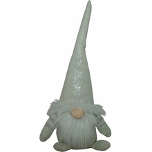 GOBA Vianočná dekorácia – škriatok, biely