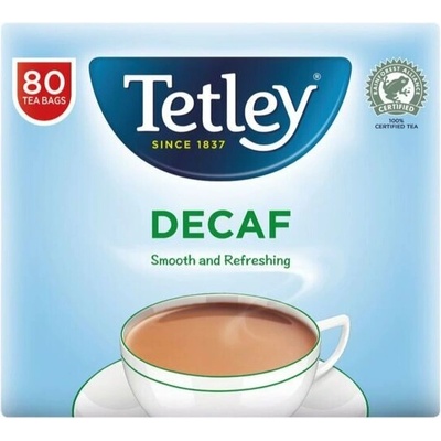 Tetley černý čaj bez kofeinu 80 ks 280 g