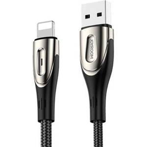 JOYROOM IPAD / IPAD 2 / IPAD 3-то поколение Кабел за данни JOYROOM SHARP USB - Lightning, 200 см, ЧЕРЕН S-M411_B_LIGHTNING200 (S-M411_B_LIGHTNING200)