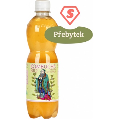 Stevikom Kombucha Meduňka 0,5 l