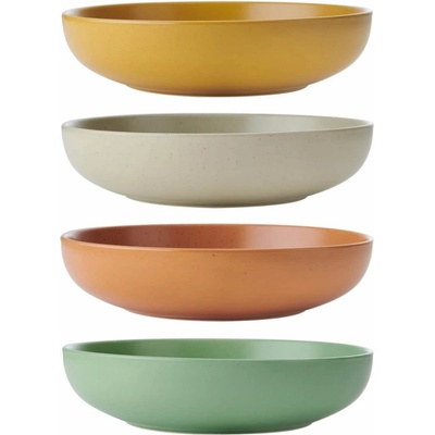 Kitchen Craft Kameninový hluboký talíř Idilica set 4 ks