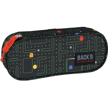 Image 1 of BackUP Овален ученически несесер BackUp A - Pac-Man (92819)